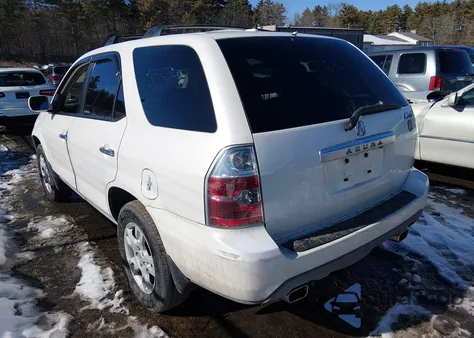 2005 Acura Mdx z USA, uszkodzony, nr VIN 2HNYD18885H535310